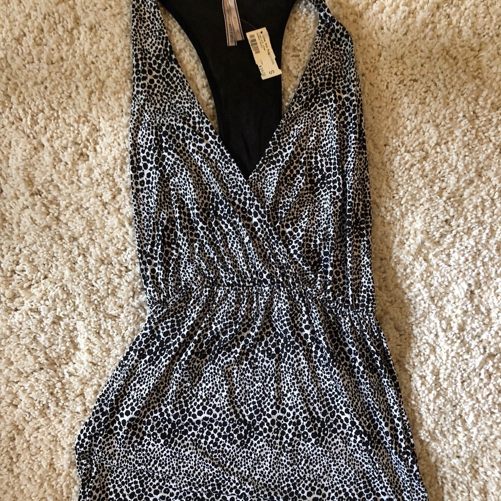 Jenna and Molly Tank Top Leopard Dress